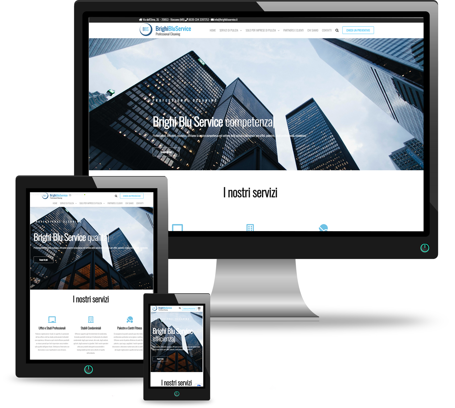 Brighi Blu Service | ACurreli Servizi per il web