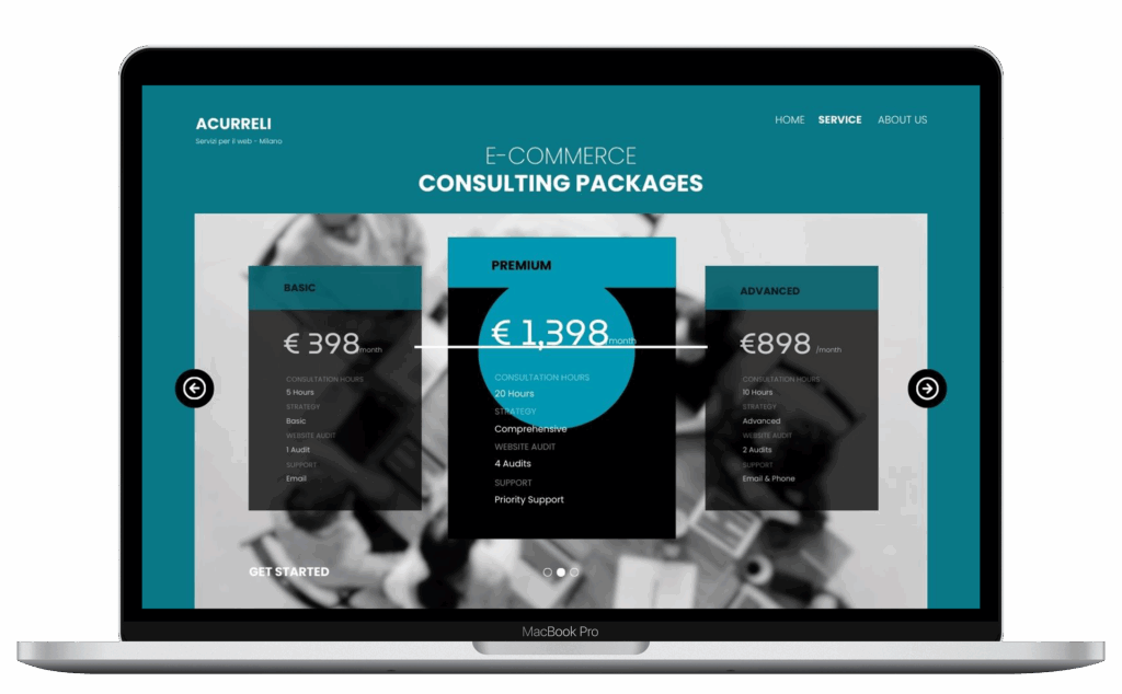 E-commerce | ACurreli Servizi per il web